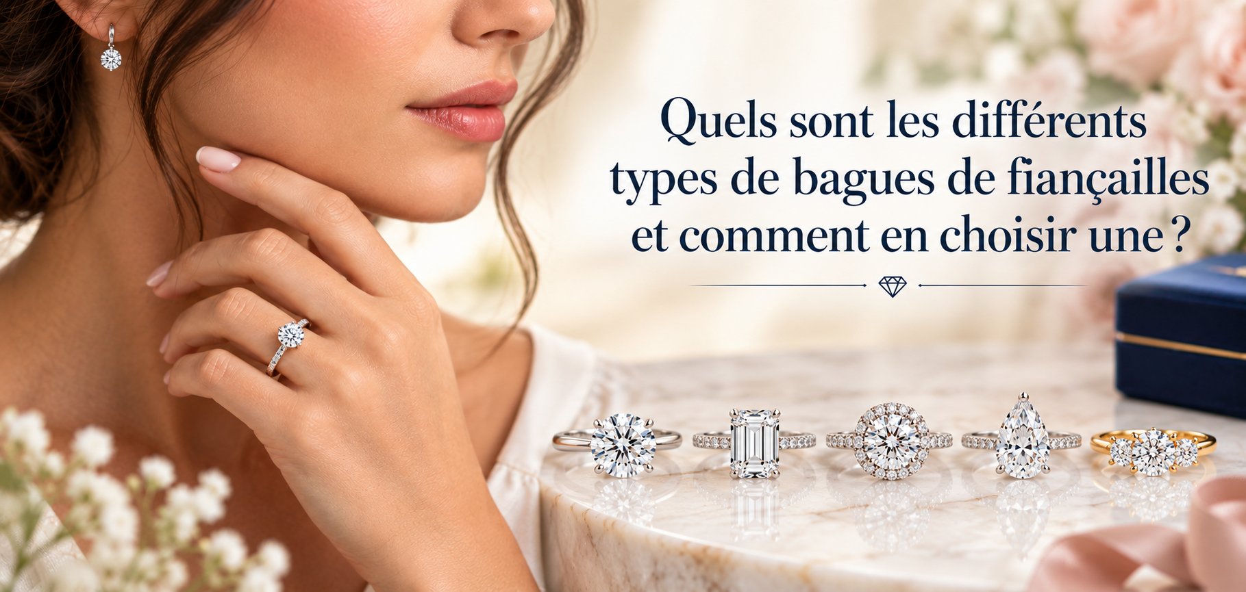 Quels sont les différents types de bagues de fiançailles et comment en choisir une ?