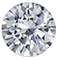 Solitaire simple Leona diamant Rond