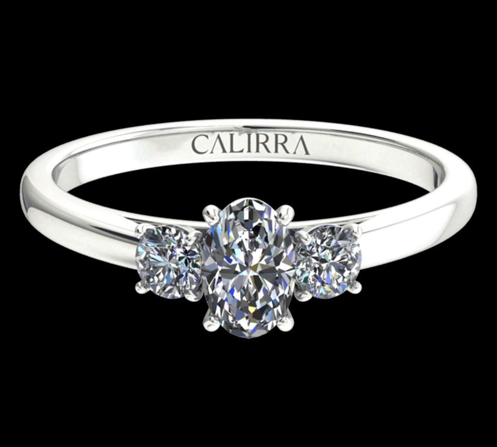 Solitaire Marie Diamant Oval cut